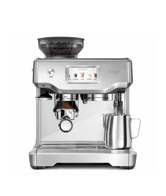 Sage The Barista Touch Espresso Machine Brushed Stainless Steel - Percup Coffee -