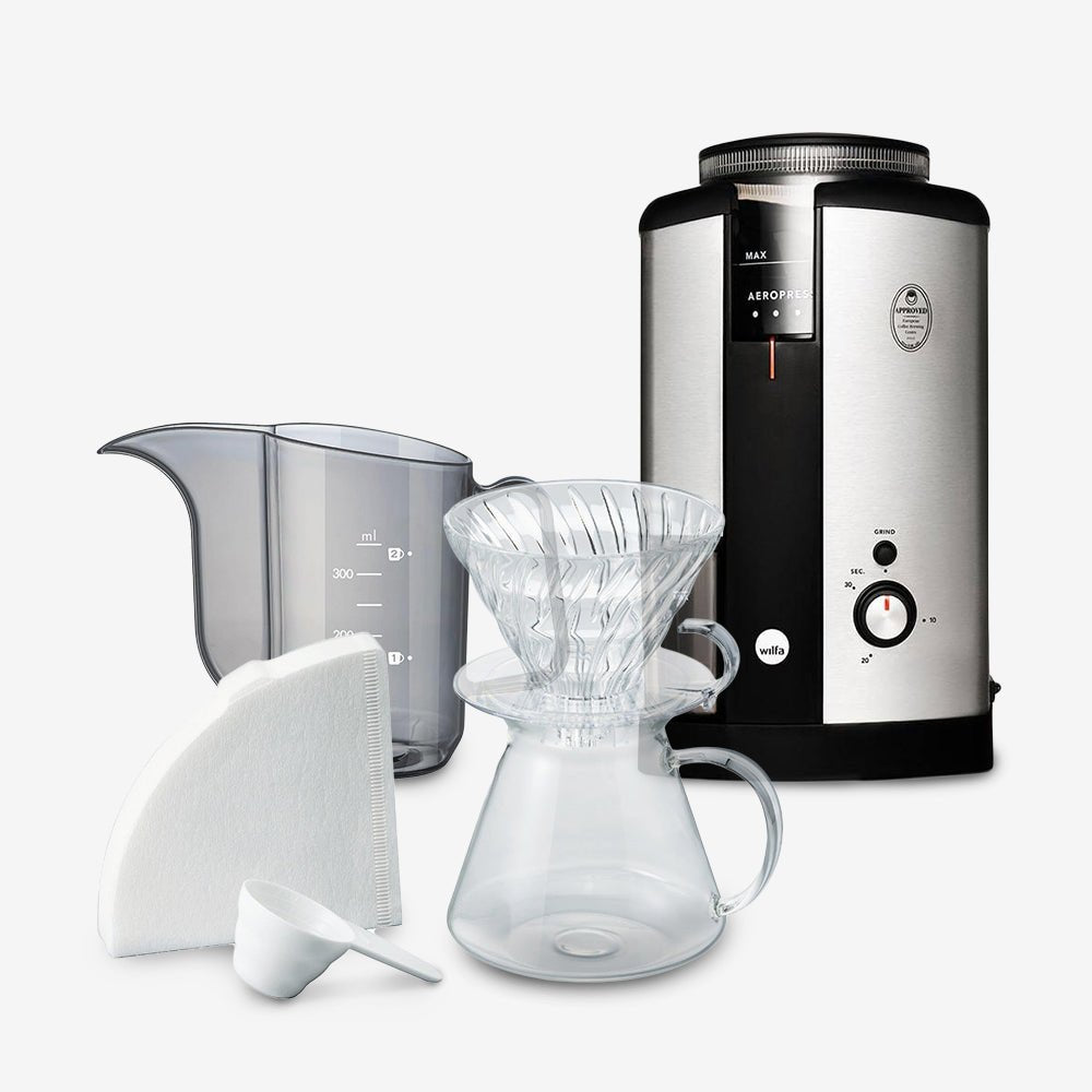 Wilfa x Hario Simply Brewing Kit Bundle - Percup Coffee -